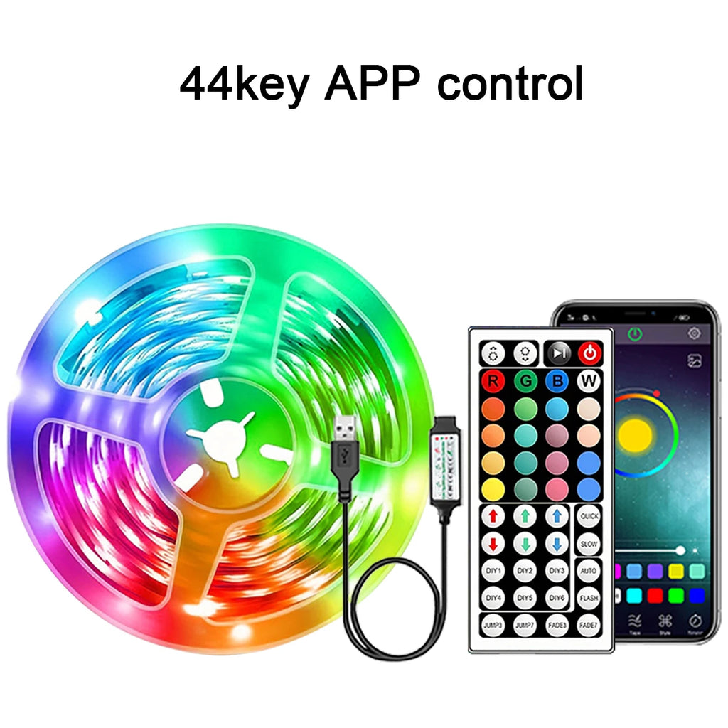 RGB LED Gaming Strip - Smart App Control