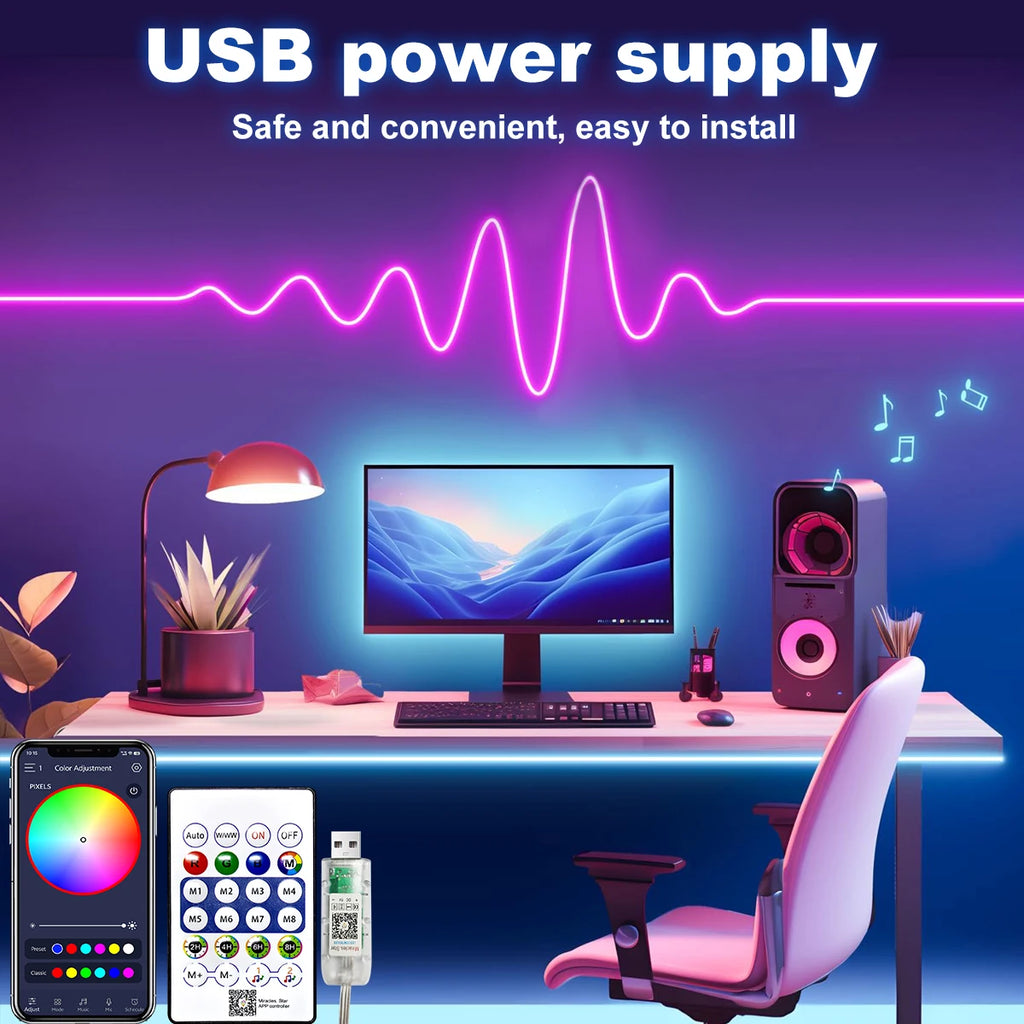 RGB Neon Flex - Smart LED Strip 1-5M