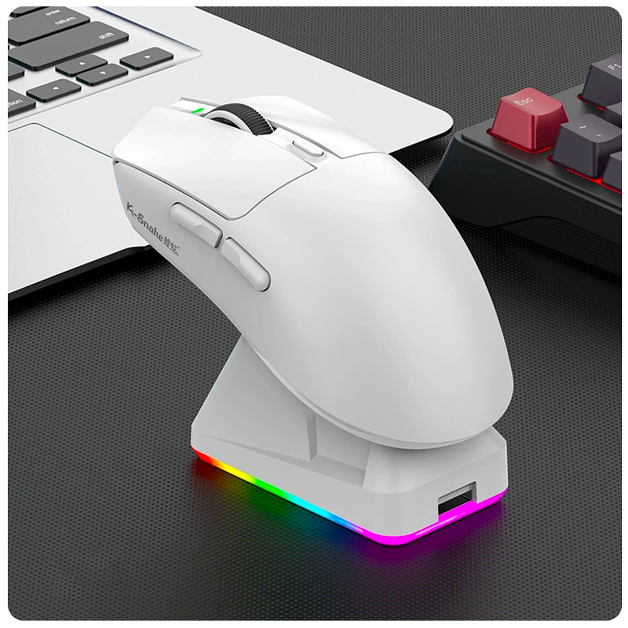 RGB Wireless Gaming Mouse Pro - PAW3311 Sensor