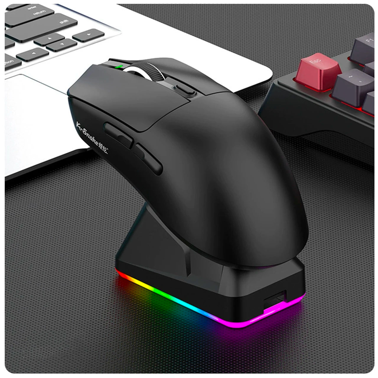 RGB Wireless Gaming Mouse Pro - PAW3311 Sensor