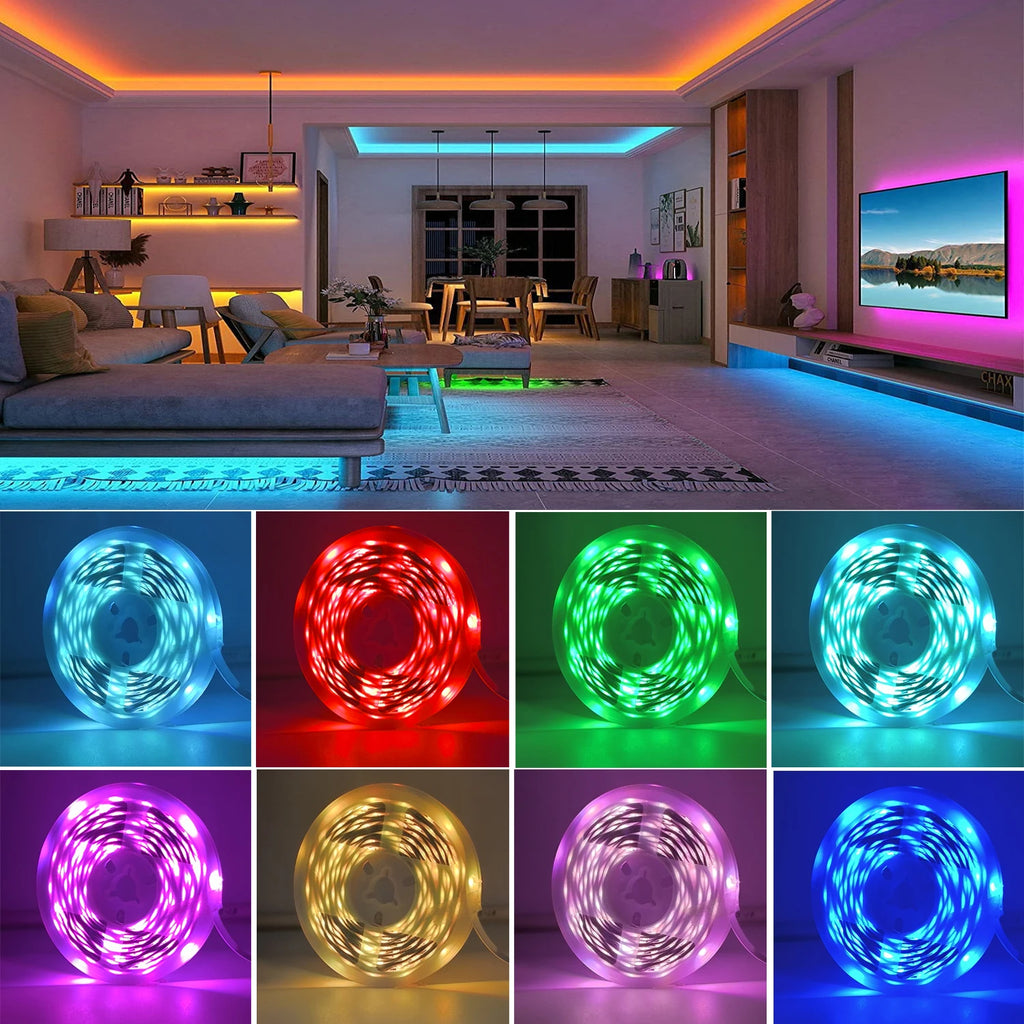 RGB LED Gaming Strip - Smart App Control