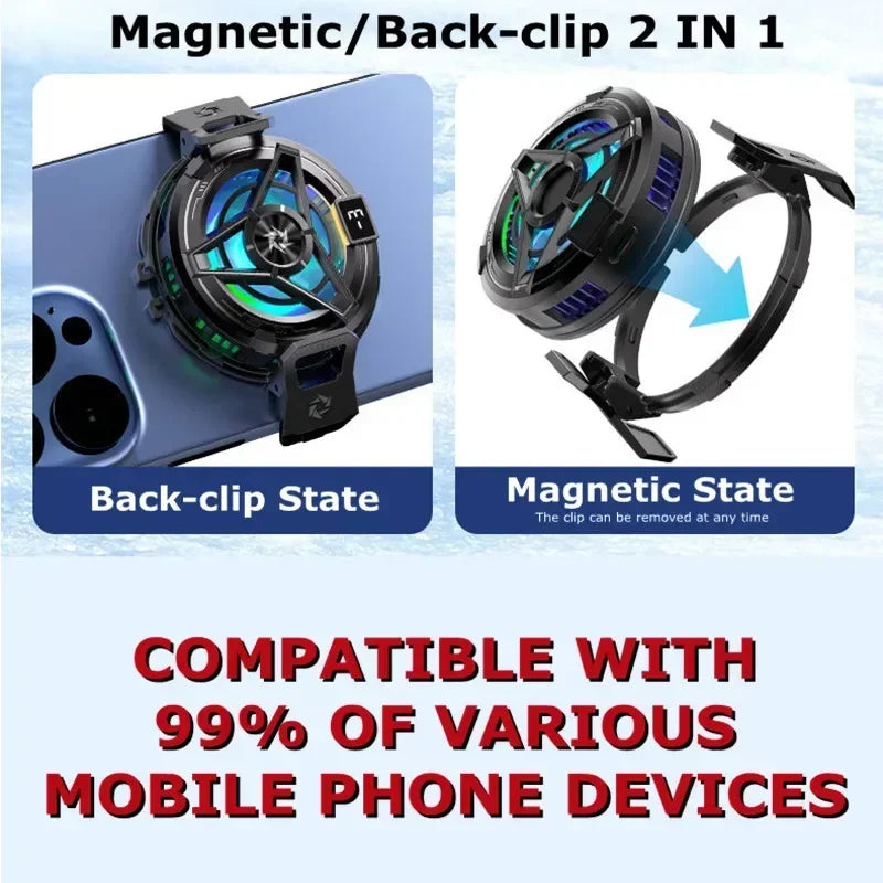 Phone Cooling Fan - Gaming Mobile Cooler