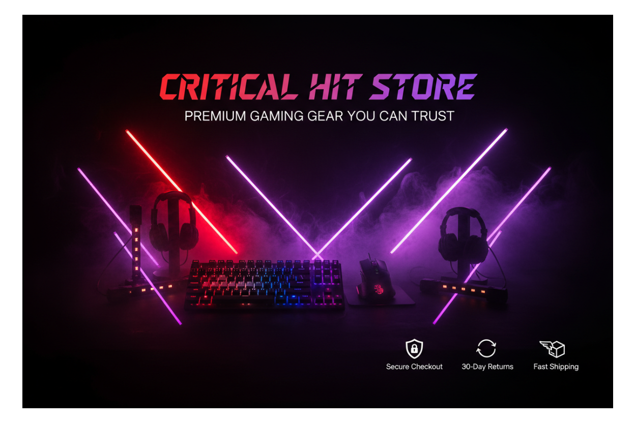 Critical Hit Store Hero Banner